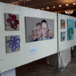 Fast fertig aufgehängt