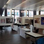 Meine Nachbarn vor der Vernissage